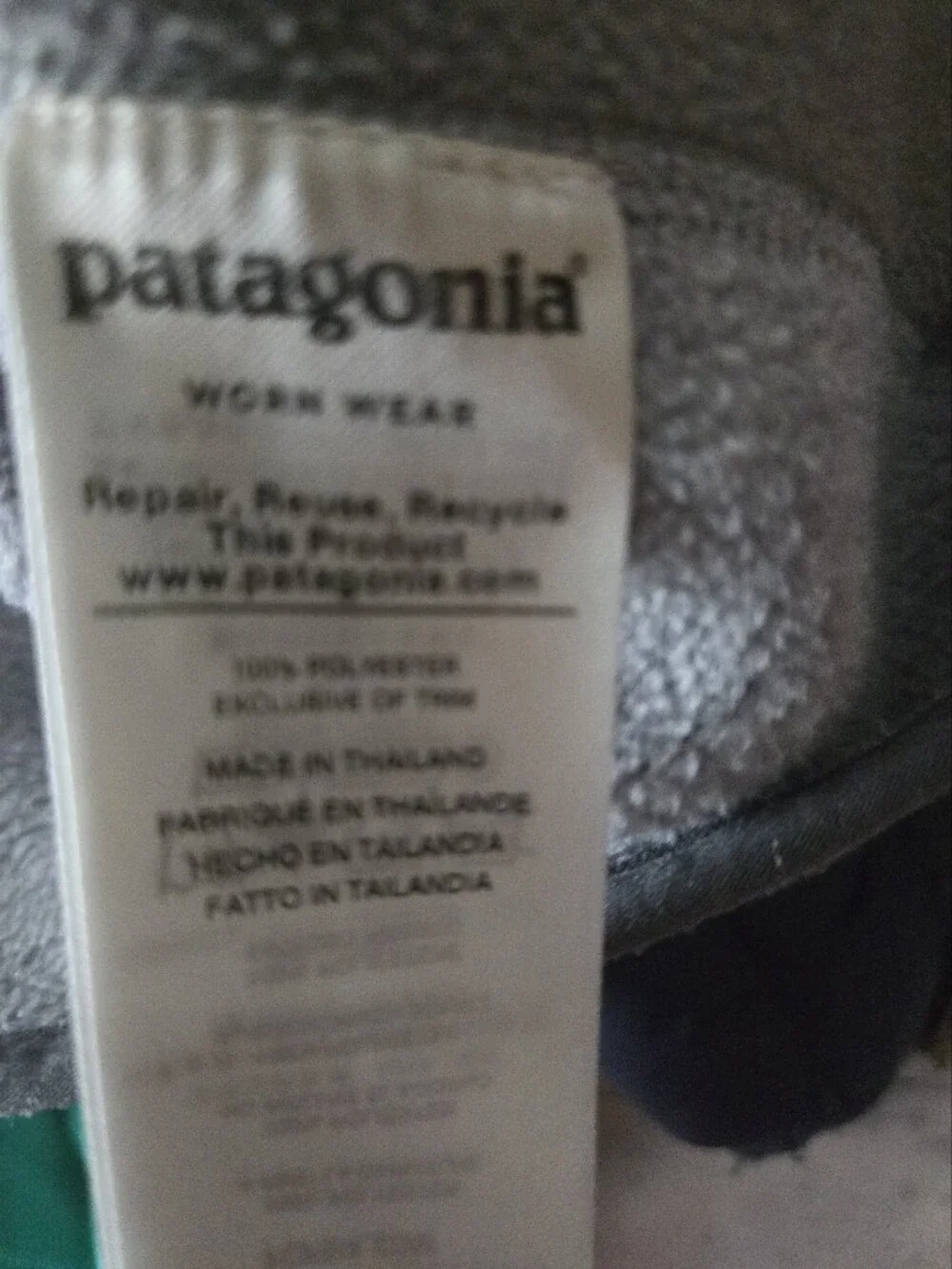 Patagonia Better Sweater Mens L Gray 1/4 Zip Fleece Pullover Chest Pocket